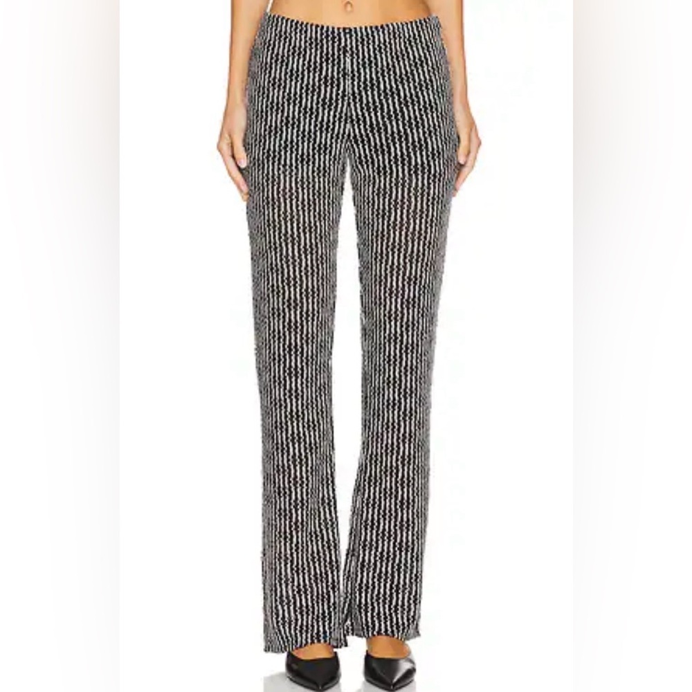 rag & bone Gigi Pants in Black Multi Size XL $278